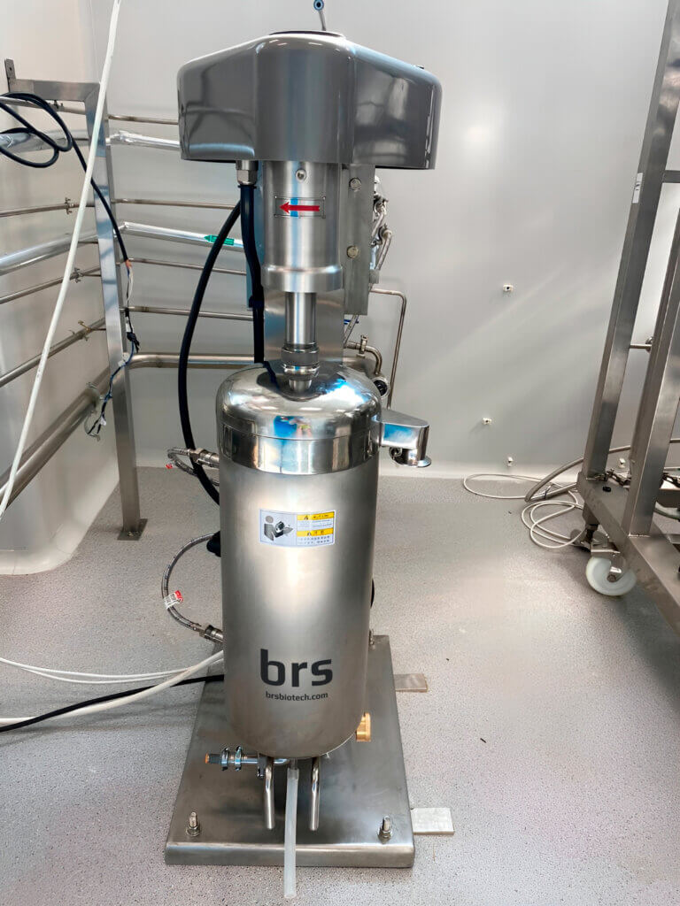 tubular centrifuge for pharma