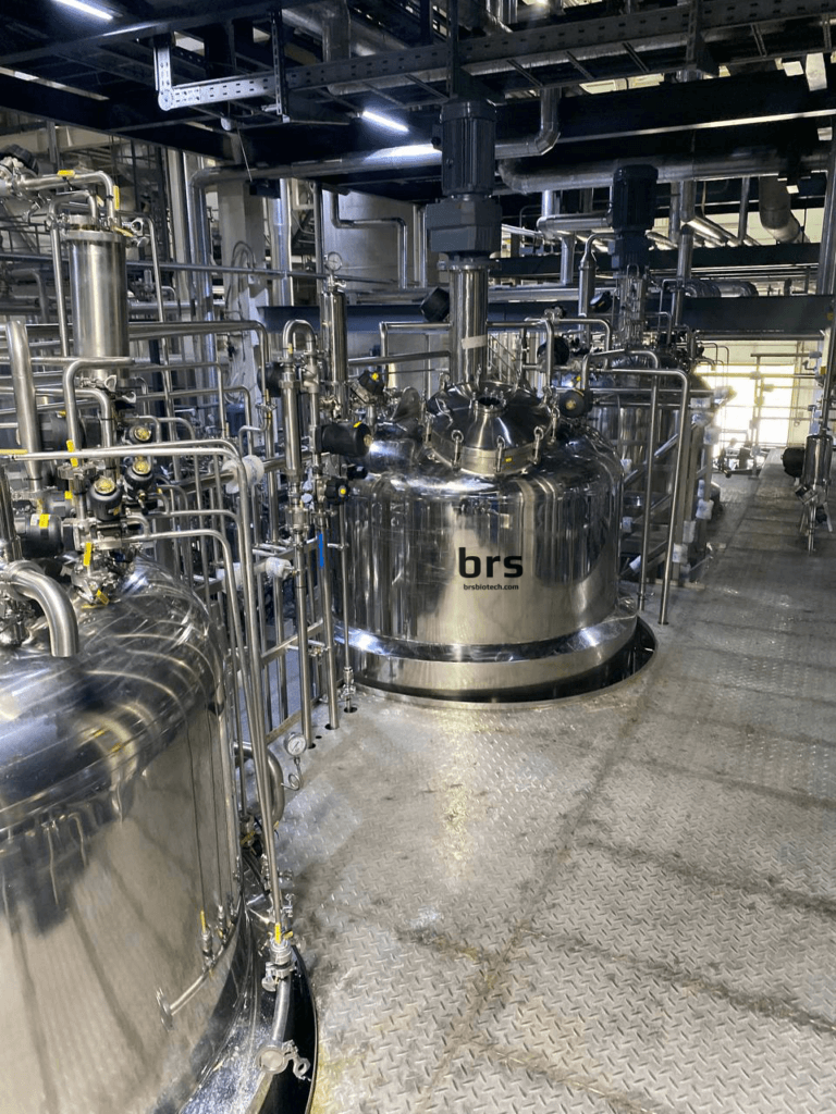 Linie für mikrobiologische Synthese