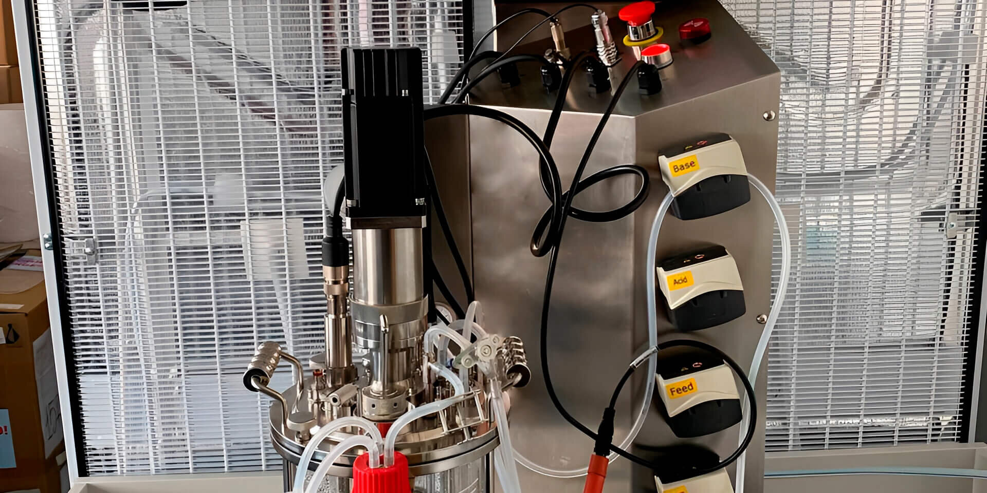 Laboratorieglasbioreaktor 3L