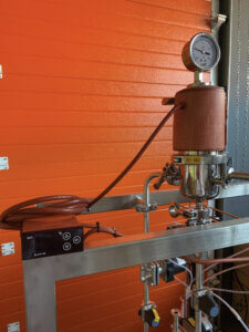 Exhaust filter heating