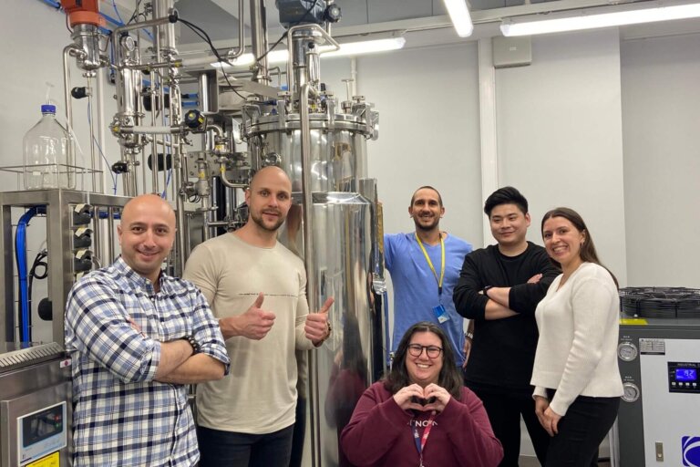 300L bioreactor with auxiliaty equipment