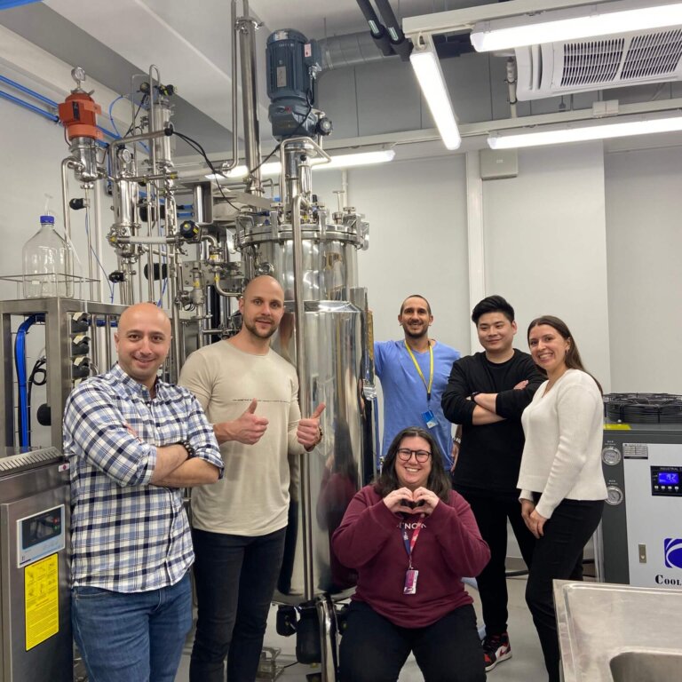 300L bioreactor with auxiliaty equipment