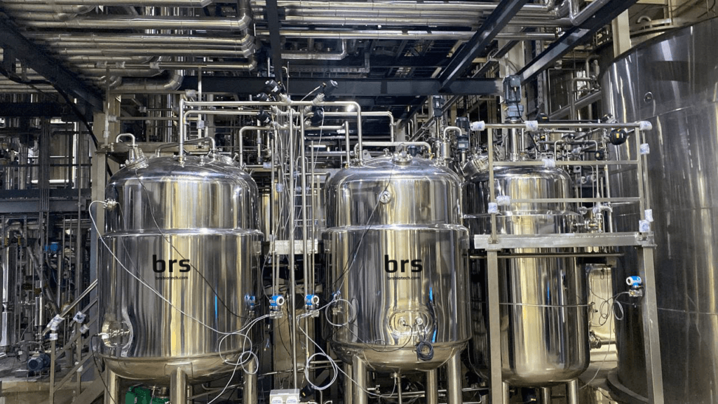 Linie für mikrobiologische Synthese