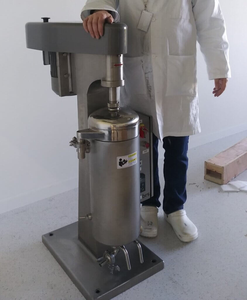 nopea putkimainen sentrifugi