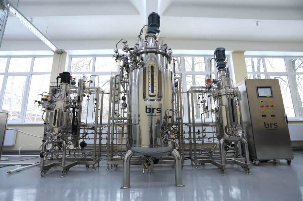 Pilotlinie von Fermentern